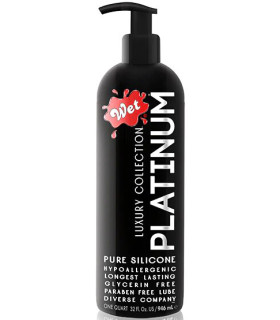 Лубрикант Wet Platinum Premium 946 мл, на силіконовій основі - No Taboo