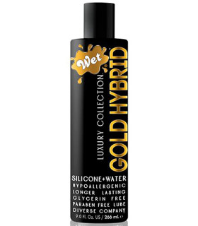 Лубрикант Wet Gold Hybrid водно-силиконовый, 266 мл - No Taboo