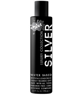 Лубрикант Wet Silver 178 мл, на водной основе, без парабенов - No Taboo