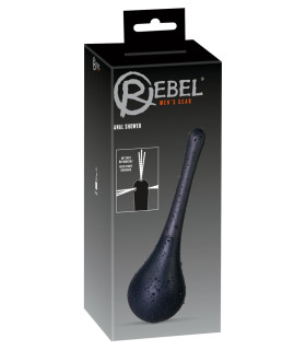 Анальный душ Rebel Anal Shower, 200 мл, черный - No Taboo