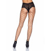 Колготки в крупную сетку с кружевными шортиками Leg Avenue Fencenet Diamond Pantyhose, размер O/S, фото №2 — секс шоп Украина, NO TABOO
