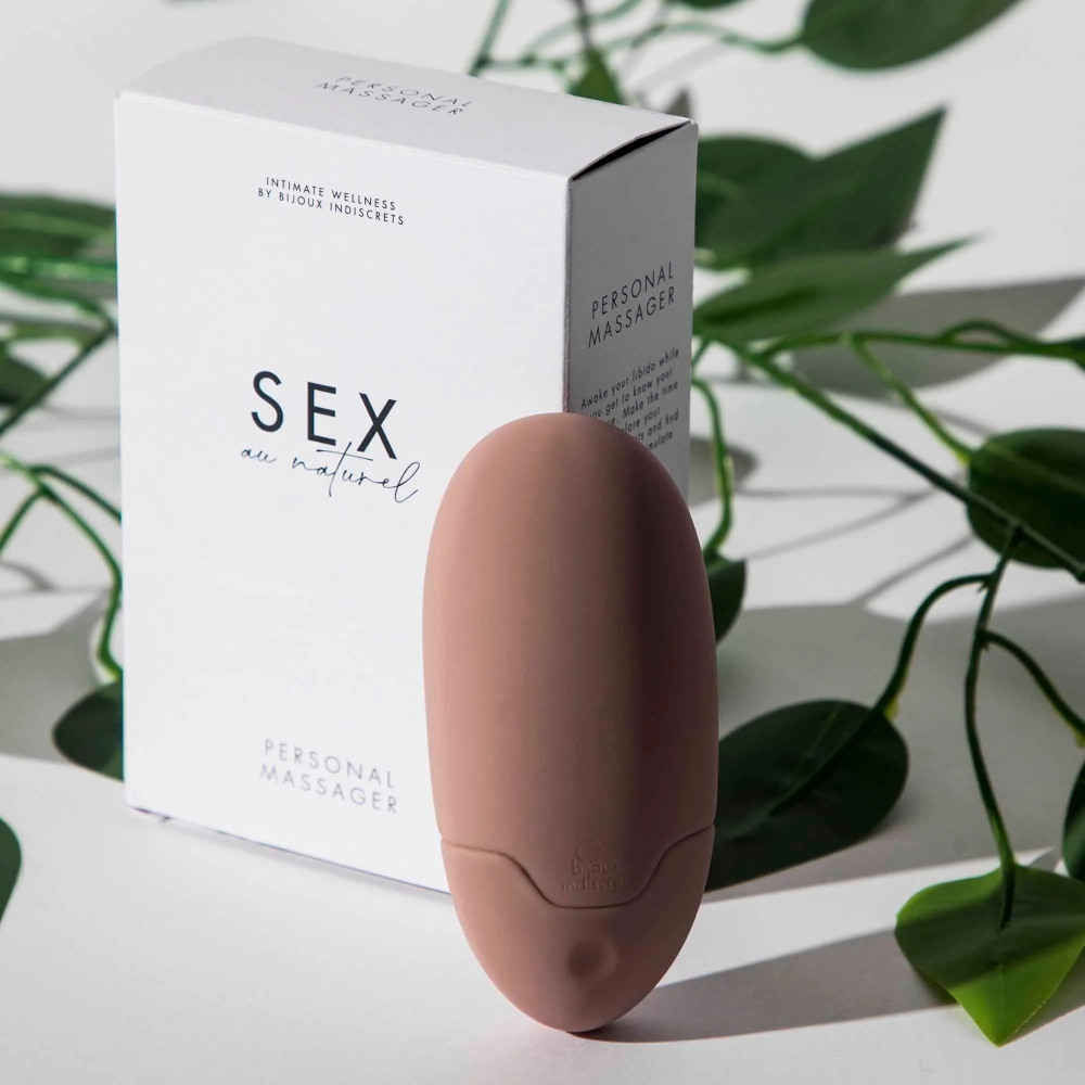Вибромассажер для клитора и всего тела Sex au Naturel PERSONAL MASSAGER Bijoux Indiscrets, 9.5 х 4.5 см фото №3 — секс игрушки: Украина, NO TABOO