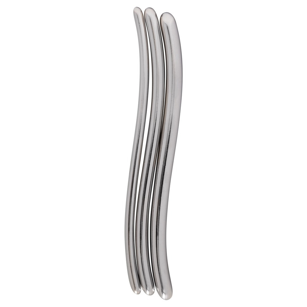 Набор уретральных катетеров из стали Steel Dilatoren Set, 3 шт, фото №2 — секс шоп Украина, NO TABOO
