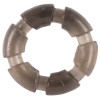 Набор из 3-х эрекционных колец Stretchy Cock Rings, дымчато-черные фото №4 — секс игрушки: Украина, NO TABOO