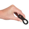 Эрекционное кольцо Black Velvets Cock Ring, 3.8 см, силикон, черное фото №5 — секс игрушки: Украина, NO TABOO