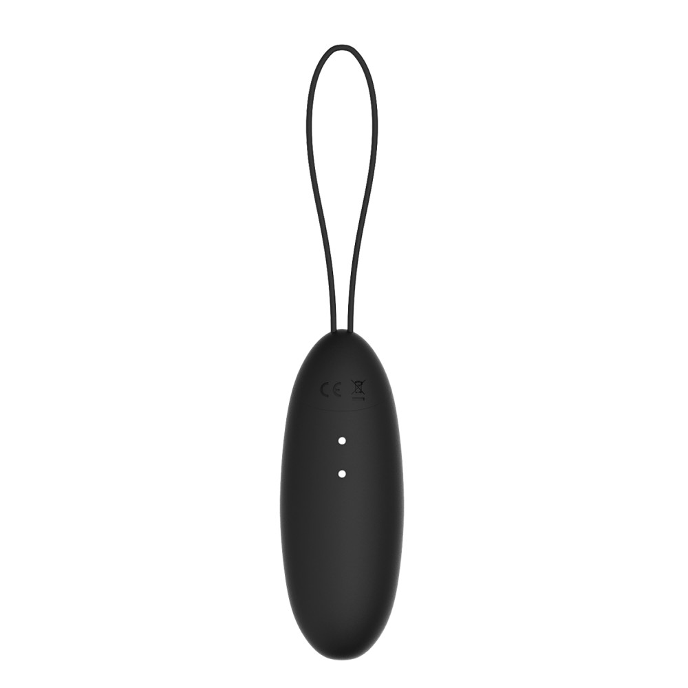 Виброяйцо Dream Toys Elize Elite с пультом, черное, 8 х 3 см фото №6 — секс игрушки: Украина, NO TABOO