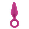 Анальная пробка, S, Dream Toys Flirts розовая, 8.5 см х 2.3 см фото №1 — секс игрушки: Украина, NO TABOO