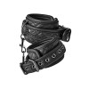 Поножи Dream Toys BLAZE ANKLE CUFF DIAMOND BLACK, фото №3 — секс шоп Украина, NO TABOO
