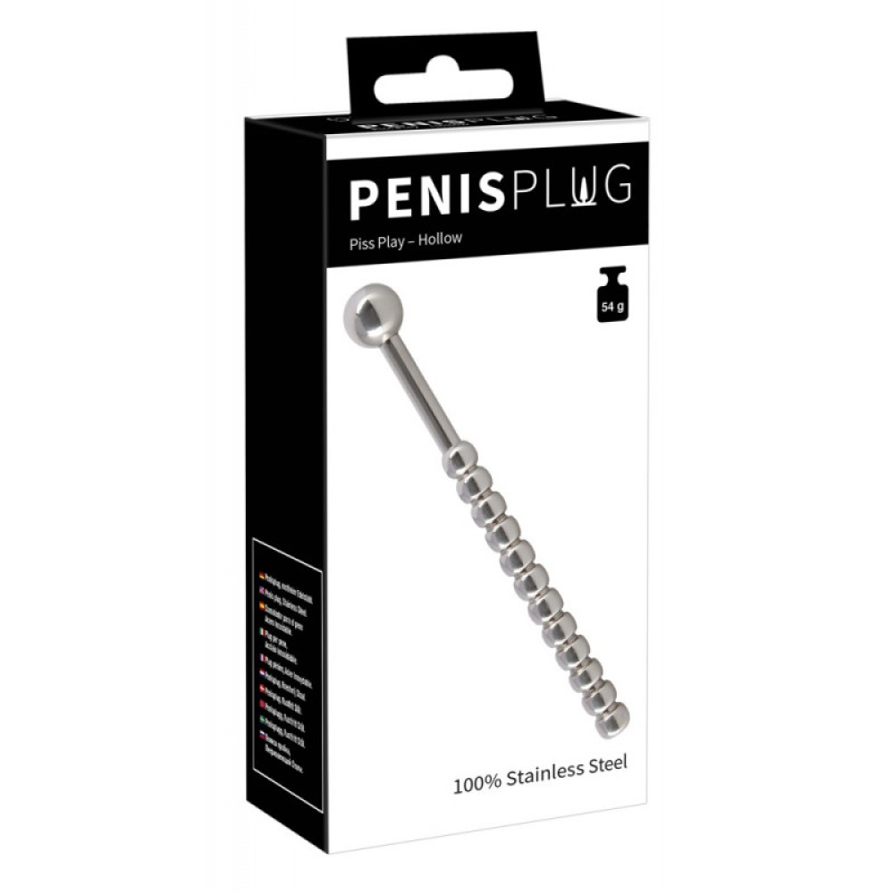 Уретральний стимулятор 13,6 см Penis Plug, металл, фото №2 — секс шоп Украина, NO TABOO