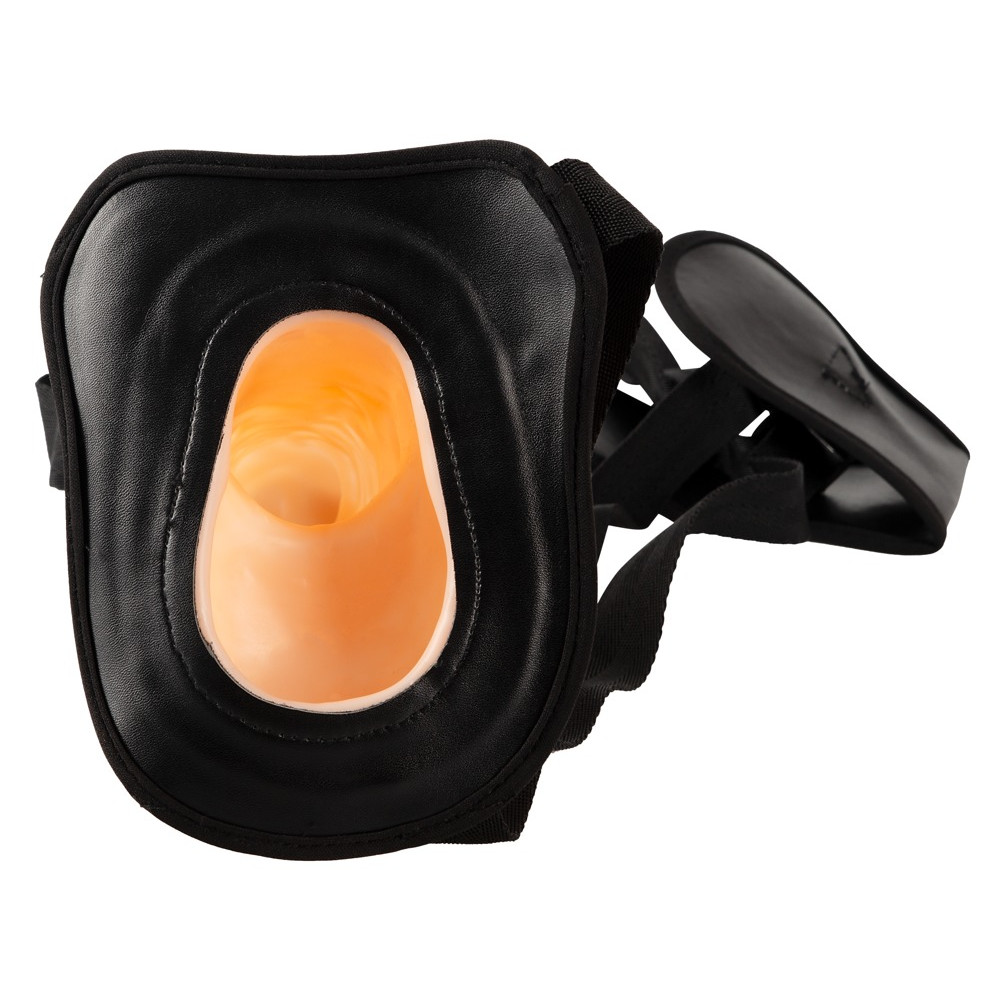 Страпон полый (фаллопротез) Erection Assistant Hollow Strap-On, 24 см х 4.5 см фото №7 — секс игрушки: Украина, NO TABOO