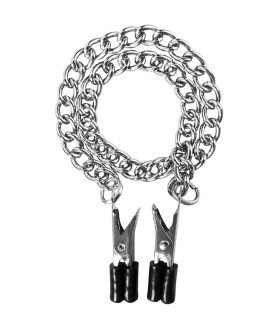 Зажимы на соски с цепочкой GP NIPPLE ERECTORS - No Taboo