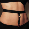 Пояс для белья Bijoux Indiscrets MAZE - Lingerie and stocking belt, черный, фото №3 — секс шоп Украина, NO TABOO
