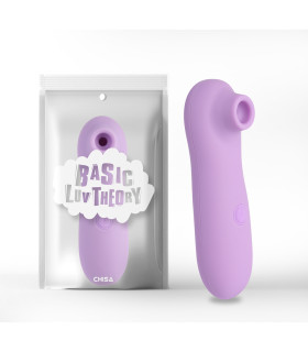Вакуумный стимулятор Chisa Irresistible Touch, фиолетовый, 12.3 х 3.6 см - No Taboo