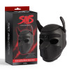 Маска-шлем собачки на голову Sins Inquisition Be My Master Bondage Puppy Hood, черная, фото №1 — секс шоп Украина, NO TABOO