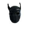 Маска-шлем собачки на голову Sins Inquisition Be My Master Bondage Puppy Hood, черная, фото №2 — секс шоп Украина, NO TABOO