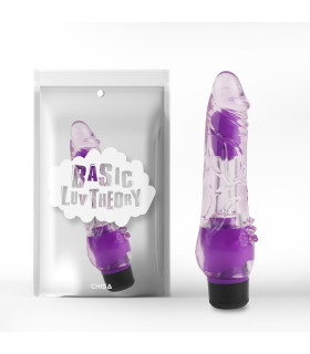 Вибратор реалистичный Chisa Realistic Vibe, фиолетовый, 20.5 х 5 см - No Taboo