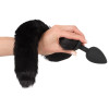 Набор для Pet Play Bad Kitty, анальный хвост и ушки, черные, фото №5 — секс шоп Украина, NO TABOO