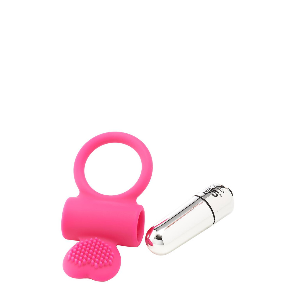 Эрекционное кольцо с вибрацией Dream Toys FLIRTS COCKRING PINK фото №7 — секс игрушки: Украина, NO TABOO