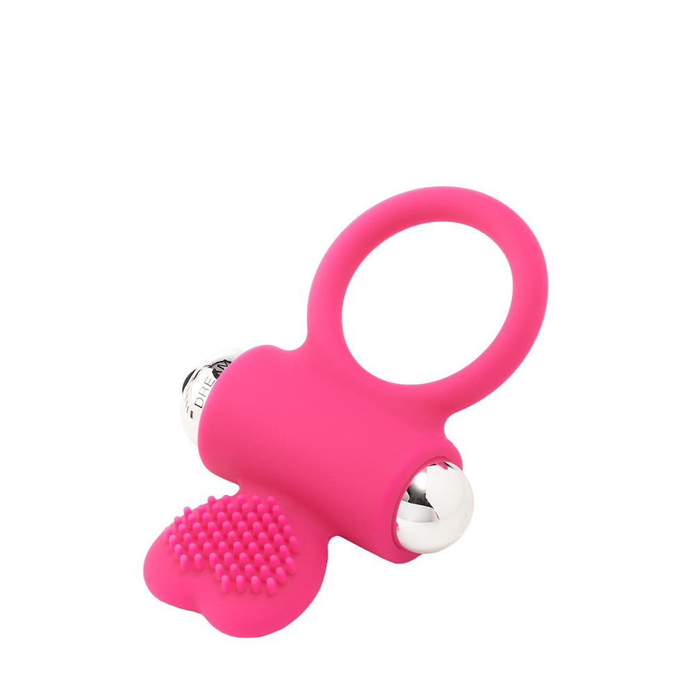 Эрекционное кольцо с вибрацией Dream Toys FLIRTS COCKRING PINK фото №5 — секс игрушки: Украина, NO TABOO