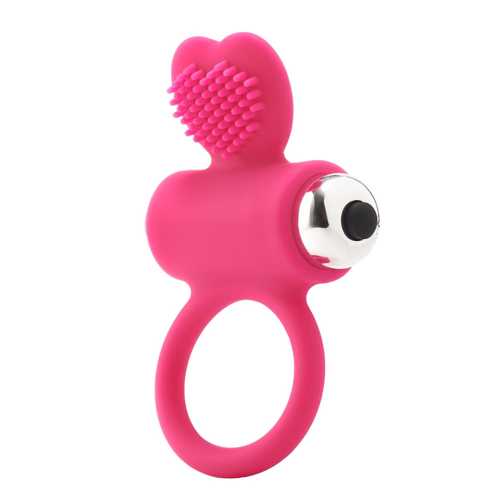 Эрекционное кольцо с вибрацией Dream Toys FLIRTS COCKRING PINK фото №2 — секс игрушки: Украина, NO TABOO