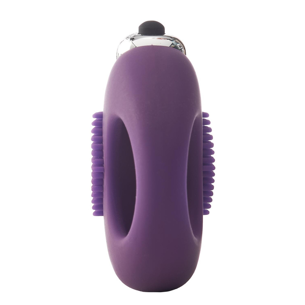 Эрекционное кольцо с вибрацией Dream Toys FLIRTS COCKRING PURPLE фото №2 — секс игрушки: Украина, NO TABOO
