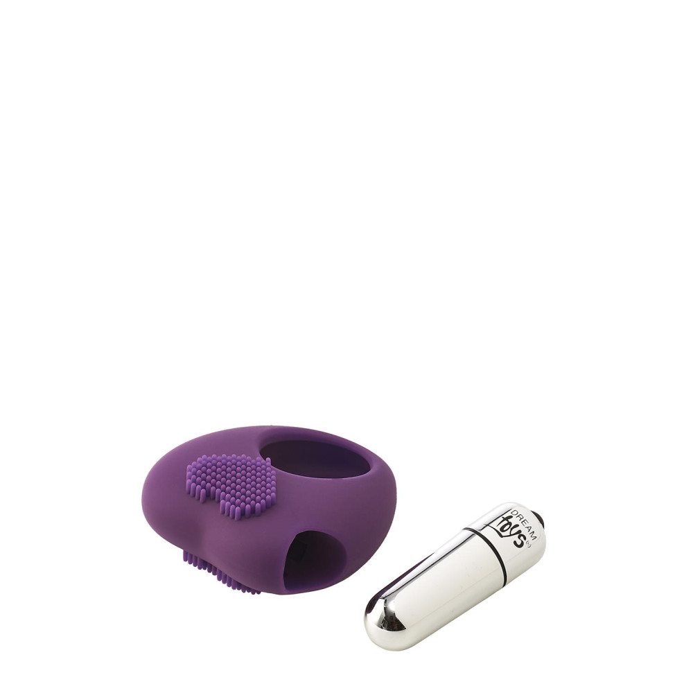 Эрекционное кольцо с вибрацией Dream Toys FLIRTS COCKRING PURPLE фото №6 — секс игрушки: Украина, NO TABOO