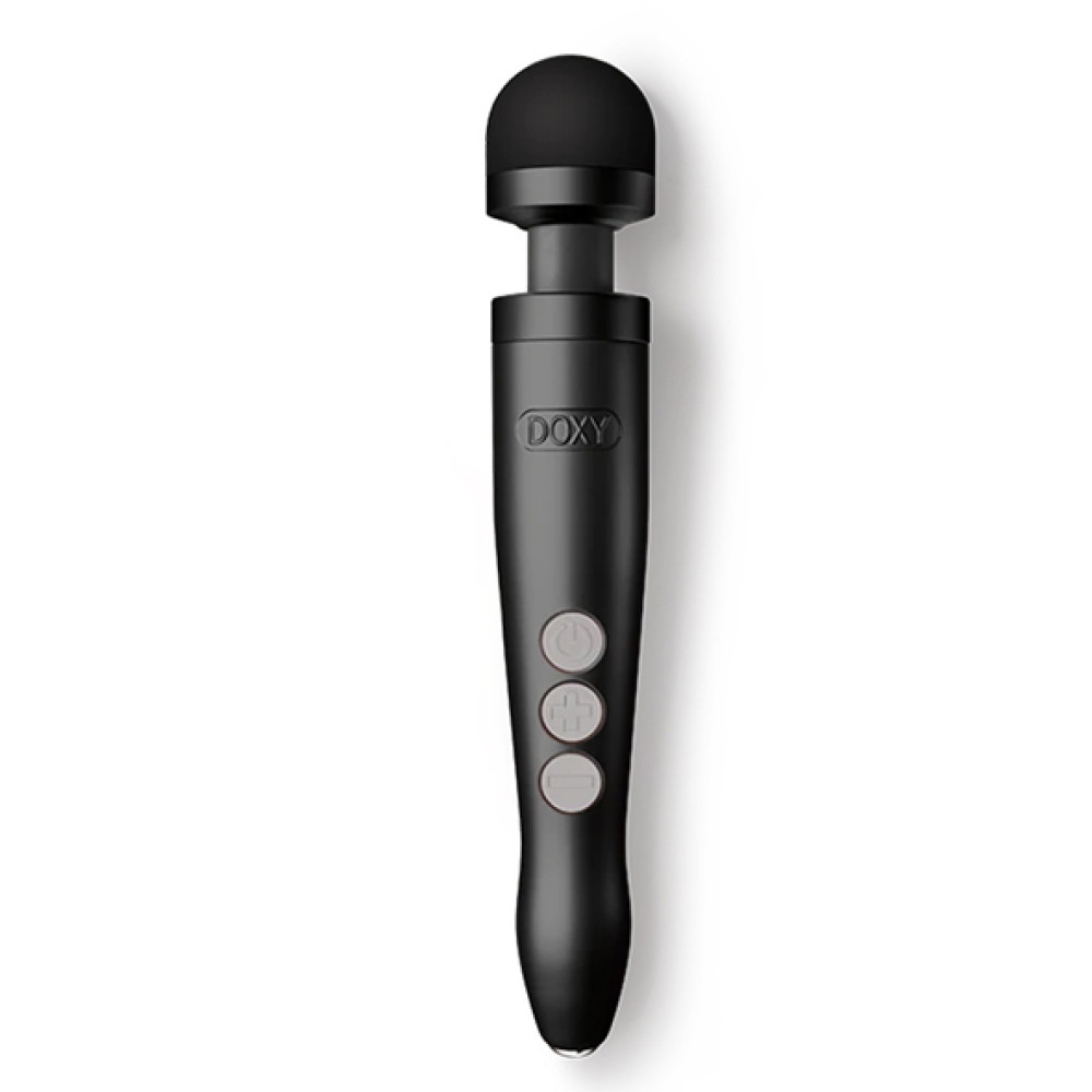 Массажер-микрофон Doxy Die Cast 3R Wand Vibrator, черный фото №0 — секс игрушки: Украина, NO TABOO