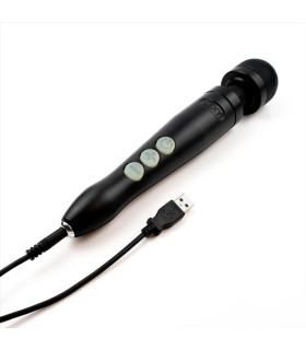 Массажер-микрофон Doxy Die Cast 3R Wand Vibrator, черный - No Taboo