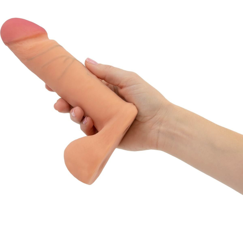 Фаллоимитатор реалистичный киберкожа The Realistic Cock - ULTRASKYN - 6, 17.3 см фото №6 — секс игрушки: Украина, NO TABOO