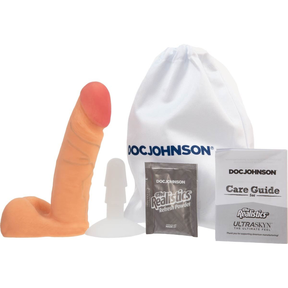 Фаллоимитатор реалистичный киберкожа The Realistic Cock - ULTRASKYN - 6, 17.3 см фото №7 — секс игрушки: Украина, NO TABOO