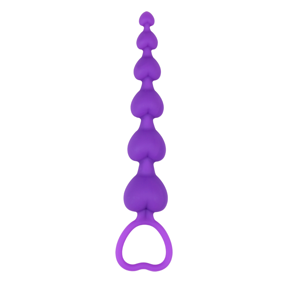 Анальный стимулятор Chisa Heart Booty Beads, сердечки, 19 см фото №0 — секс игрушки: Украина, NO TABOO