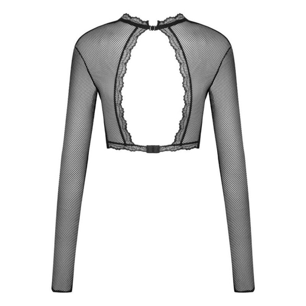 Топ эротический Obsessive Mibelia Top, XS/S, с открытой грудью, фото №6 — секс шоп Украина, NO TABOO
