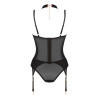 Корсет эротический Obsessive Brasica Corset, черный, размер XS/S, фото №6 — секс шоп Украина, NO TABOO