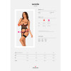 Корсет эротический Obsessive Lanelia Corset, размер M/L, черный, фото №7 — секс шоп Украина, NO TABOO