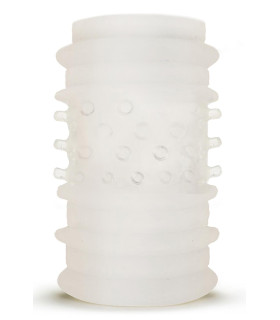 Мастурбатор самосмазывающийся рельефный HAPPY ENDING JUST ADD WATER - No Taboo