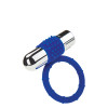 Эрекционное кольцо с вибрацией Zolo Rechargeable Vibrating Cock Ring, синее фото №1 — секс игрушки: Украина, NO TABOO