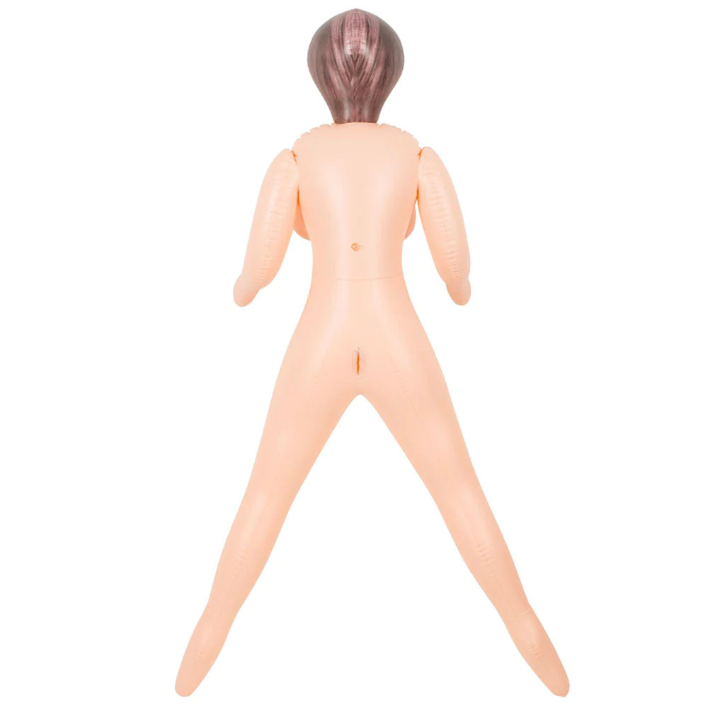 Секс-кукла NMC Lusting Trans с двумя отверстиями и фаллоимитатором, бежевая, 165 см фото №4 — секс игрушки: Украина, NO TABOO