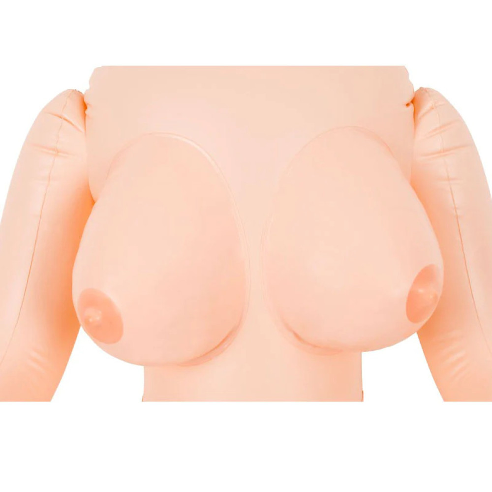 Секс-кукла NMC Lusting Trans с двумя отверстиями и фаллоимитатором, бежевая, 165 см фото №5 — секс игрушки: Украина, NO TABOO