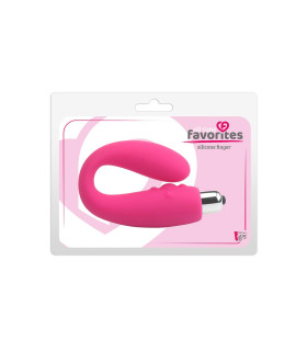 Вибратор-мини для точки G See You 7-Speed Silicone Finger, розовый - No Taboo
