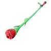 Стек роза кожаный Kid Grain Leather Rose Crop With Calf Leather Rose, фото №1 — секс шоп Украина, NO TABOO
