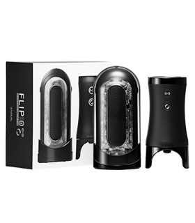 Мастурбатор с вибрацией и ротацией TENGA TENGA FLIP 0 (ZERO) ELECTRONIC - No Taboo