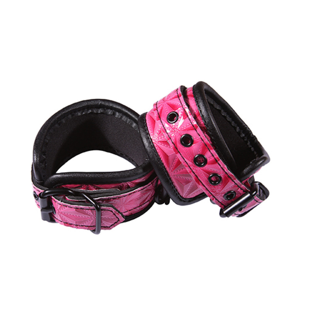 Наручники NS Novelties SINFUL PINK WRIST CUFFS, фото №0 — секс шоп Украина, NO TABOO