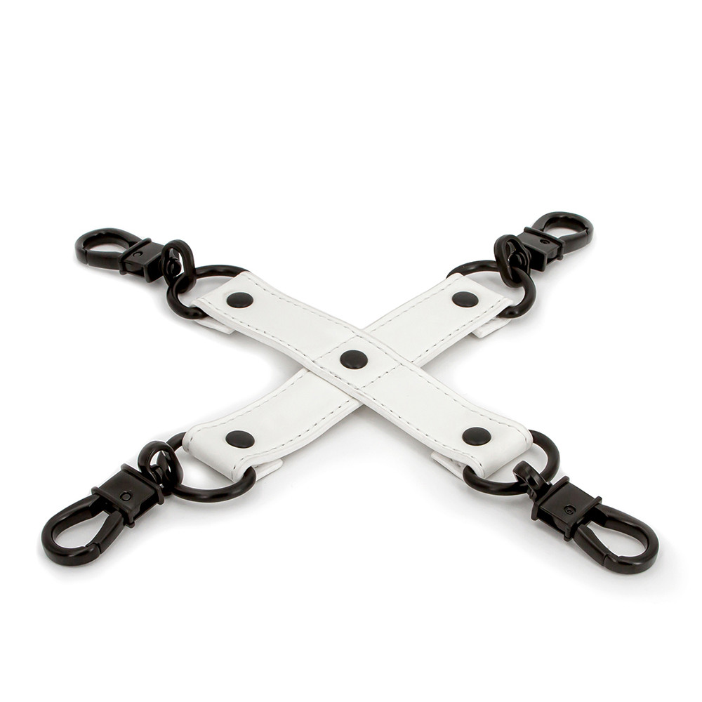 Крестовина светящаяся в темноте NS Novelties GLO BONDAGE HOG TIE, фото №0 — секс шоп Украина, NO TABOO