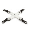 Крестовина светящаяся в темноте NS Novelties GLO BONDAGE HOG TIE, фото №1 — секс шоп Украина, NO TABOO