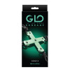 Крестовина светящаяся в темноте NS Novelties GLO BONDAGE HOG TIE, фото №2 — секс шоп Украина, NO TABOO