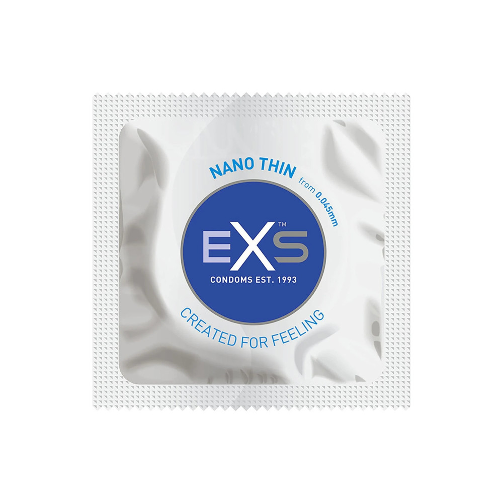 Презервативы EXS Nano Thin 3 шт в упаковке, фото №2 — секс шоп Украина, NO TABOO