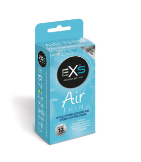 Презервативи EXS Air Thin Feel із латексу високої якості 12 шт - No Taboo
