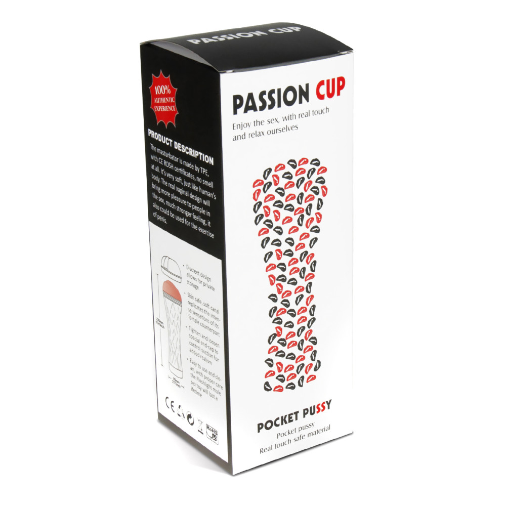 Мастурбатор киберкожа в колбе вагина Passion Cup фото №2 — секс игрушки: Украина, NO TABOO