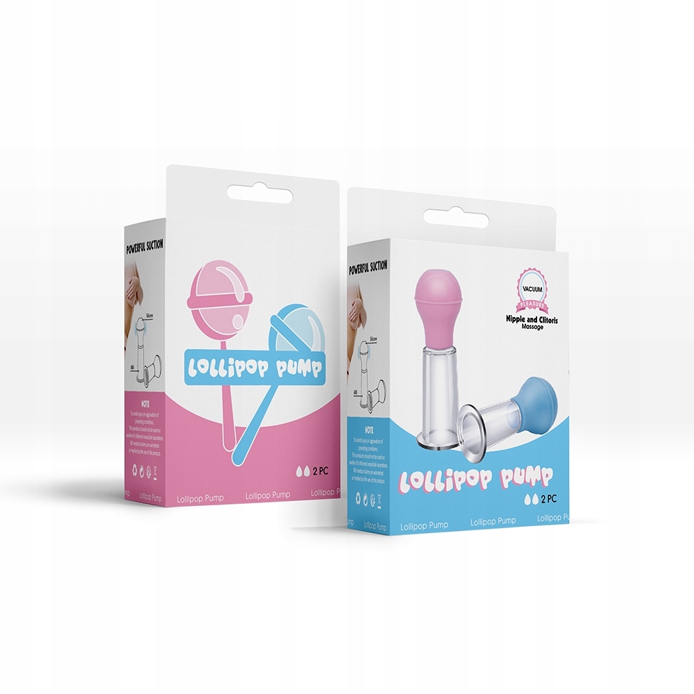 Помпы на соски и клитор Lollipop Nipple & Clitoris pump фото №6 — секс игрушки: Украина, NO TABOO