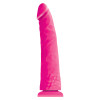 Фаллоимитатор на присоске реалистичный Colours Pleasure, розовый, 20 см х 3.7 см фото №1 — секс игрушки: Украина, NO TABOO